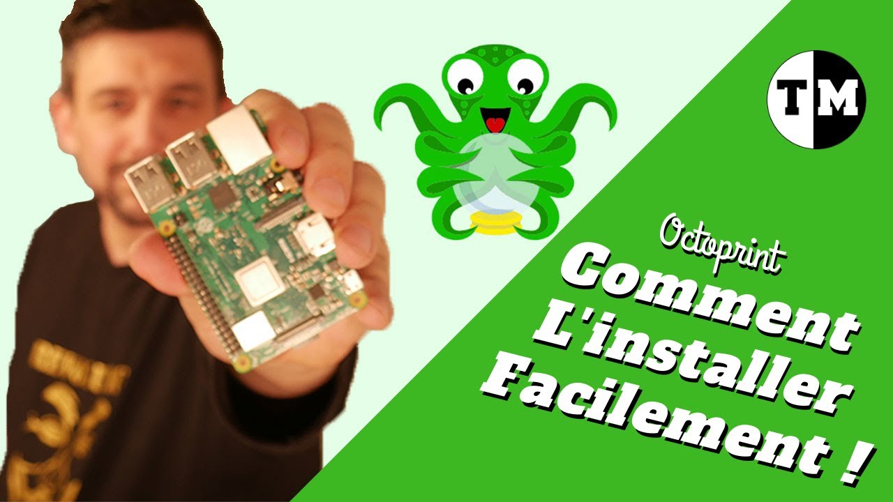 Tutoriel  installation Octoprint avec webcam et prise connectée pour éteindre votre imprimante 3D