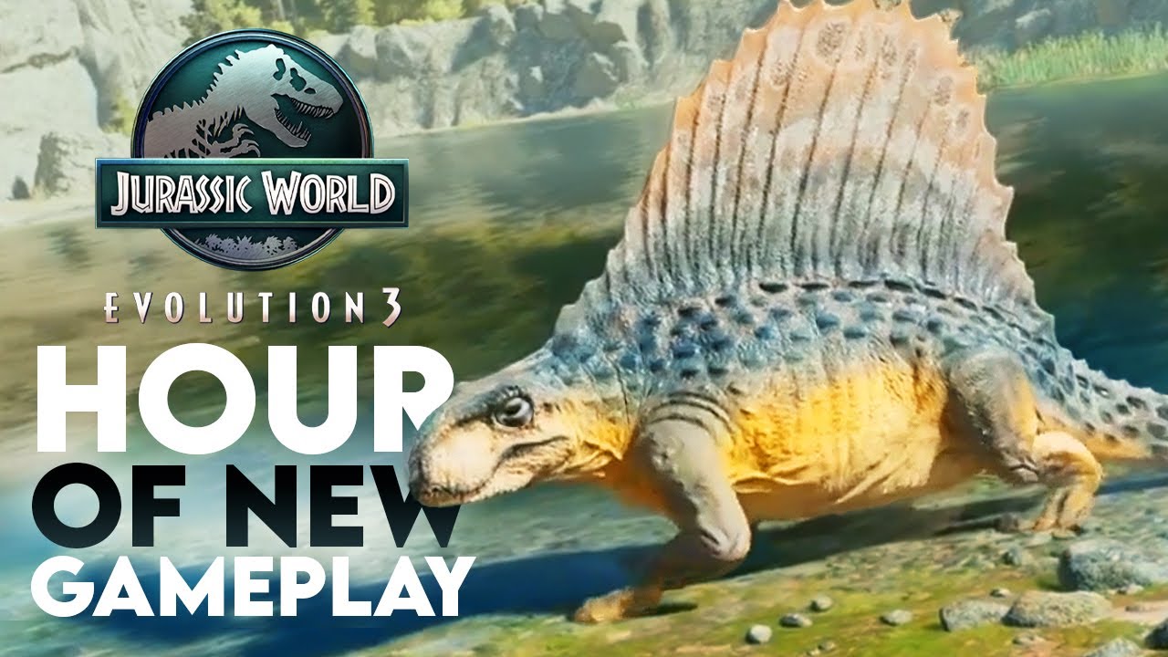 Over An HOUR Of NEW Footage! Dynamic Foliage & Sandbox Building In Jurassic World Evolution 3