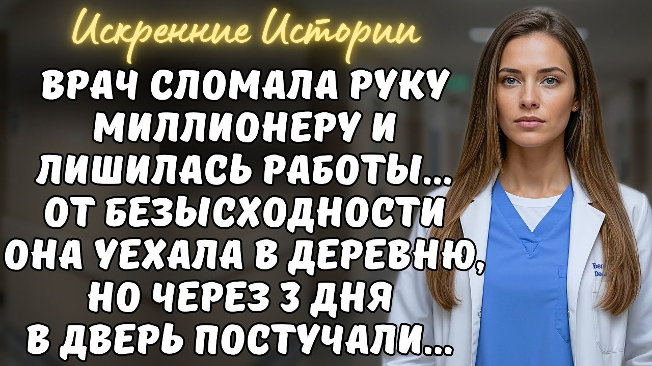 ВРАЧ сломала руку МИЛЛИОНЕРУ и лишилась работы...В отчаянии она уехала в деревню, но через 3 дня...