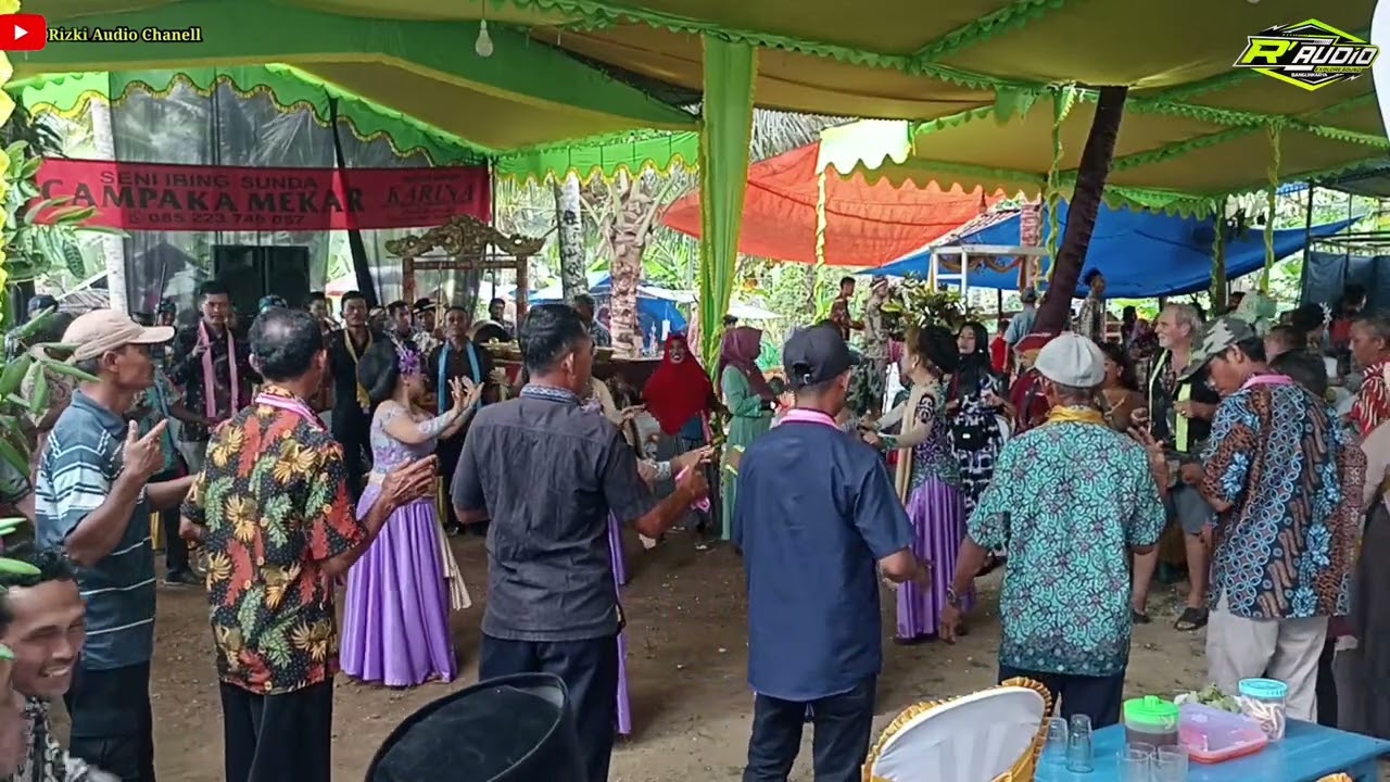 Seni Ibing Sunda , Campaka Mekar " Samping Hejo " Munggang Saga , Ciberem Sidamulih