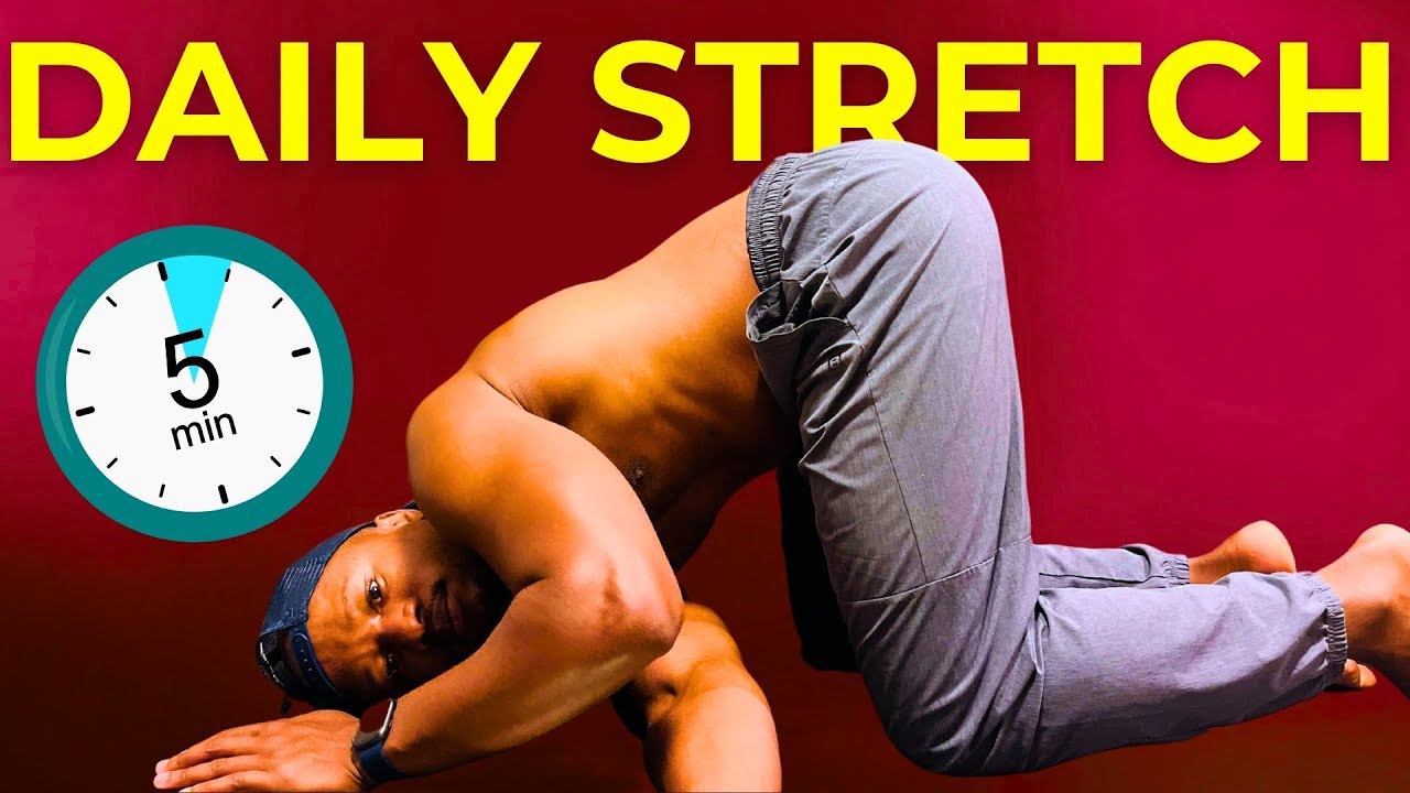 5-Minute Hip Flexor Stretches for After Workouts | December Stretch Routine