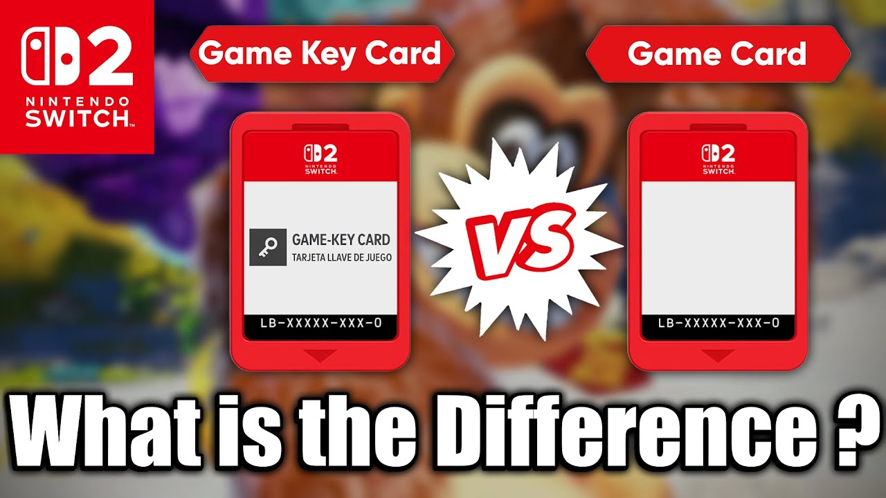 Nintendo Switch 2 Game Key Card EXPLAINED &ndash; A New Twist on Physical Games!