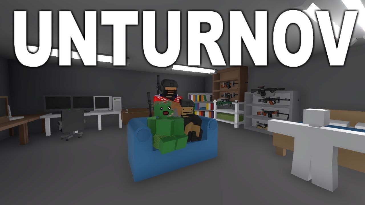 DECORATING MY BASE! Unturnov Ep. 3