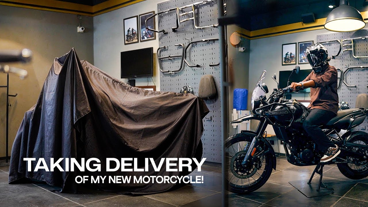 MY NEW MOTORCYCLE | Royal Enfield Himalayan 450 Mana Black
