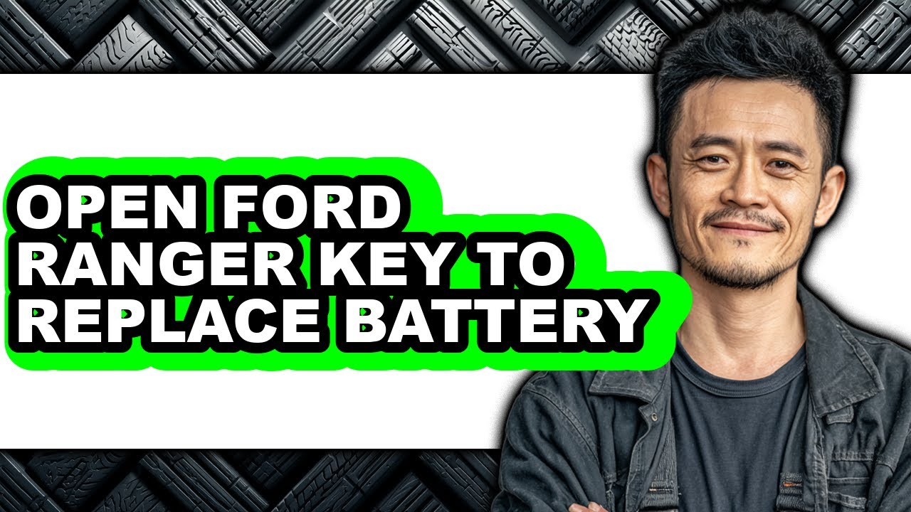 How to Open Ford Ranger Key to Replace Battery (easy Method)