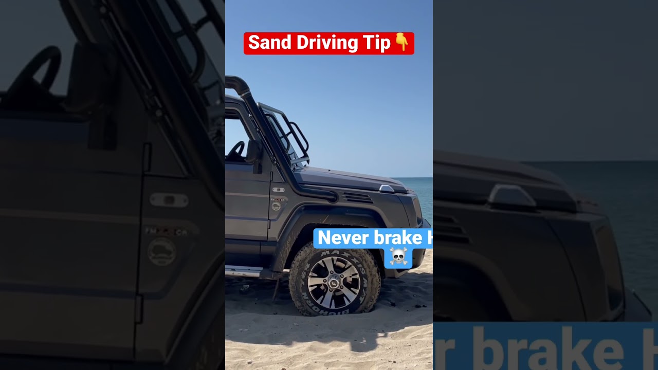 😤Never Get Stuck in Sand Again #sand Driving Tips #offroad #shorts #4x4 Full Video Link in comments