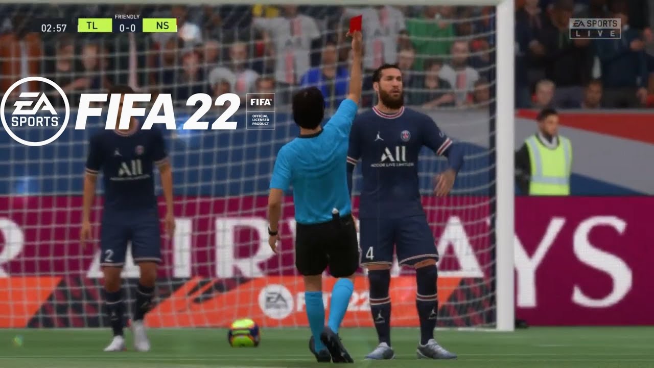 GETTING AS MANY RED CARDS AS POSSIBLE IN A FIFA 22 GAME TO SEE WHAT HAPPENS NEXT