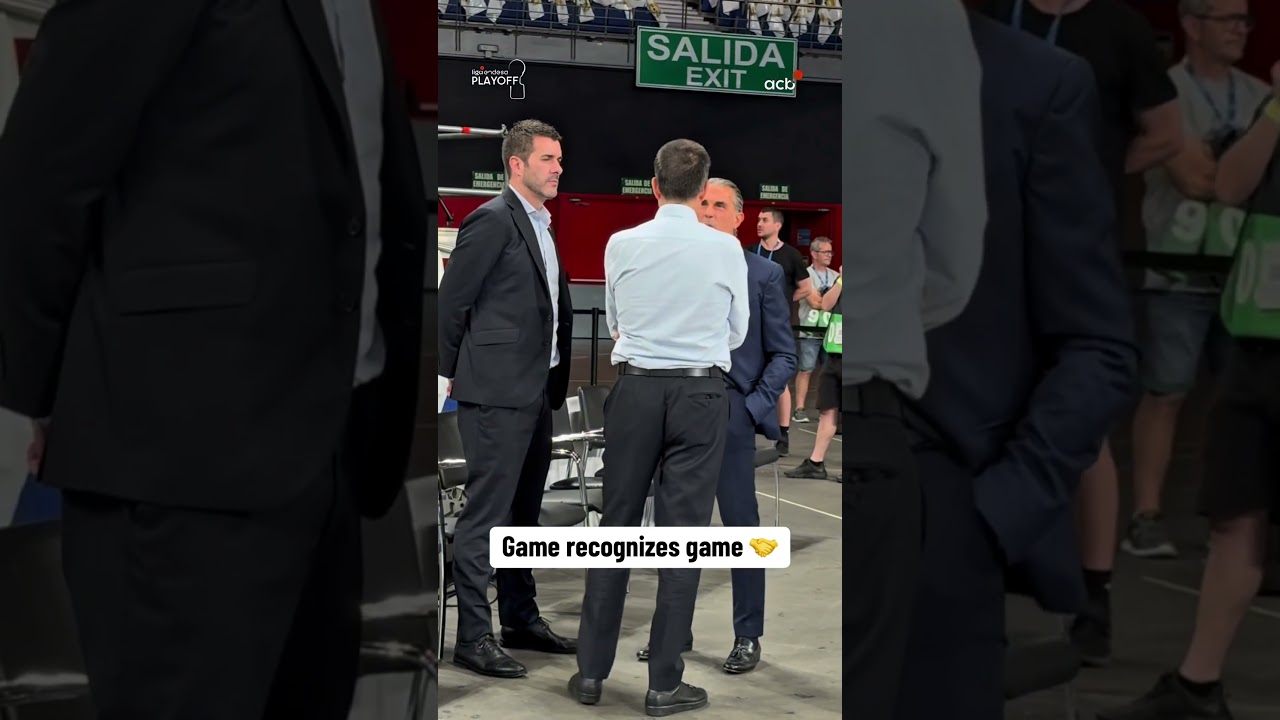 PEDRO MART&Iacute;NEZ Y SERGIO SCARIOLO comparten confidencias antes de la FINAL | #PlayoffLigaEndesa