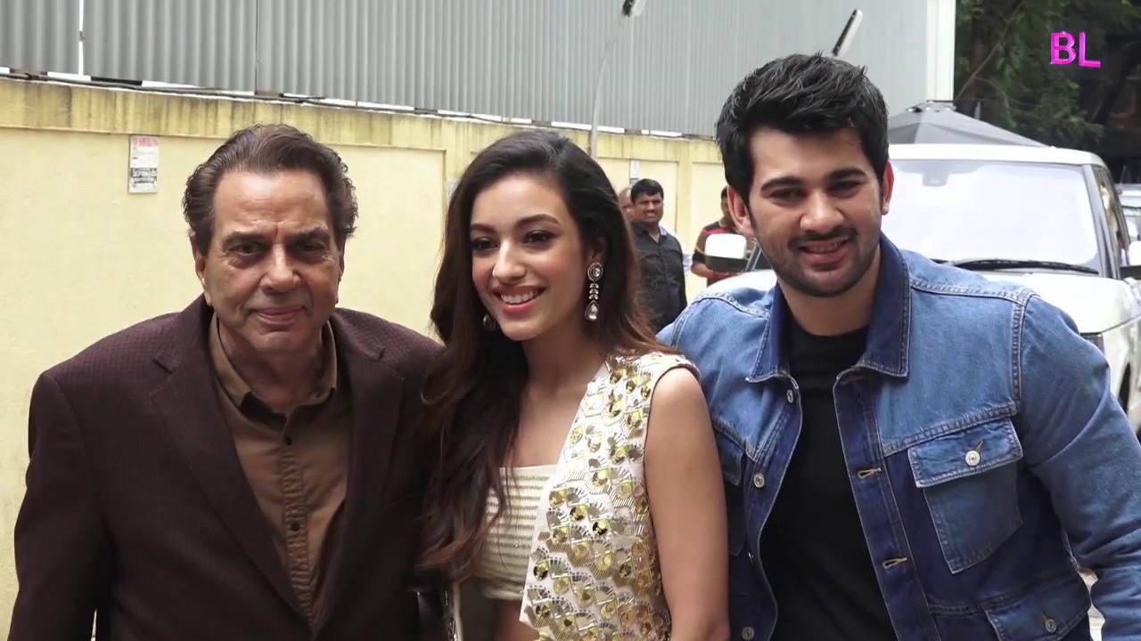 'Pal Pal Dil Ke Paas' official trailer launch | Dharmendra, Karan Deol & Sahher Bambba | Uncut 01