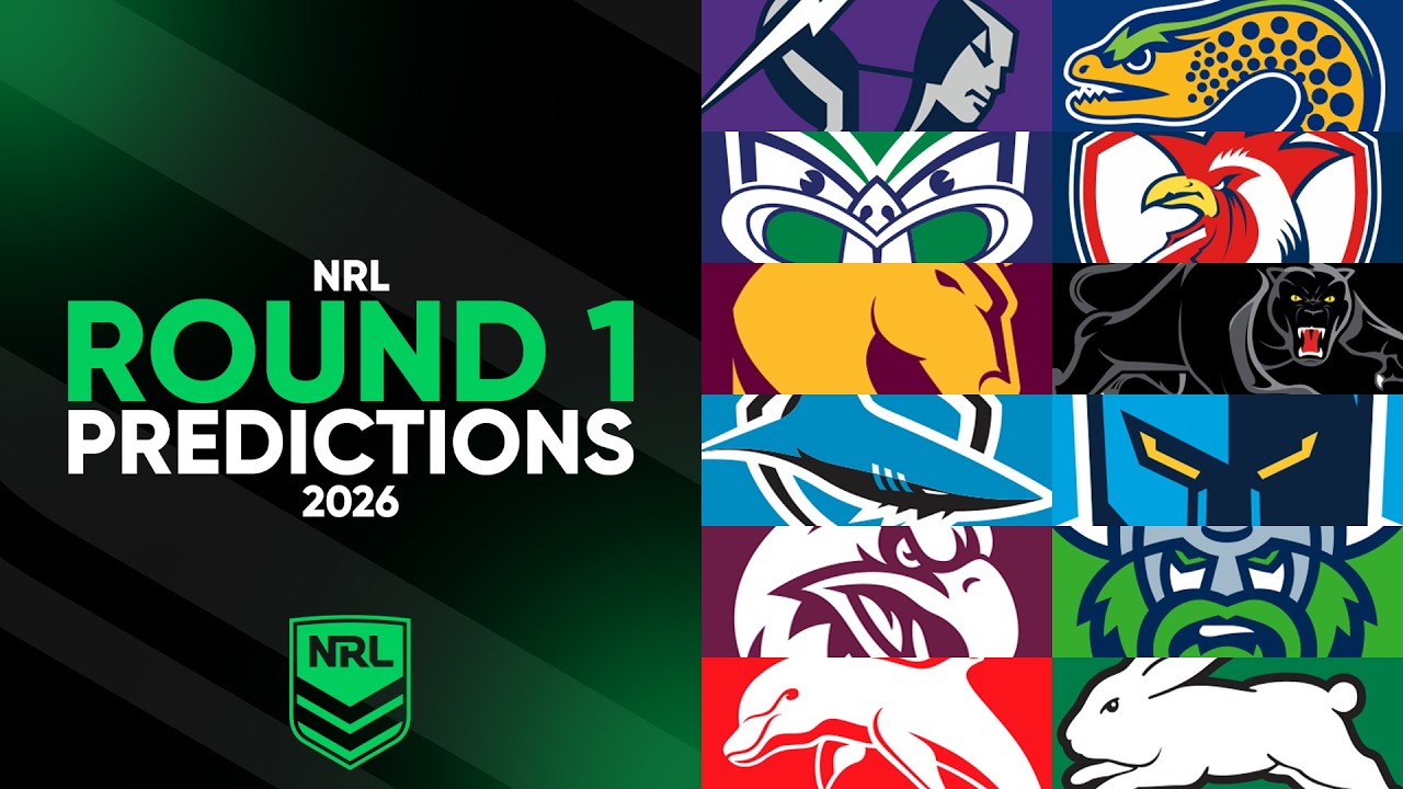 NRL Round 1 Predictions 2026 🏉