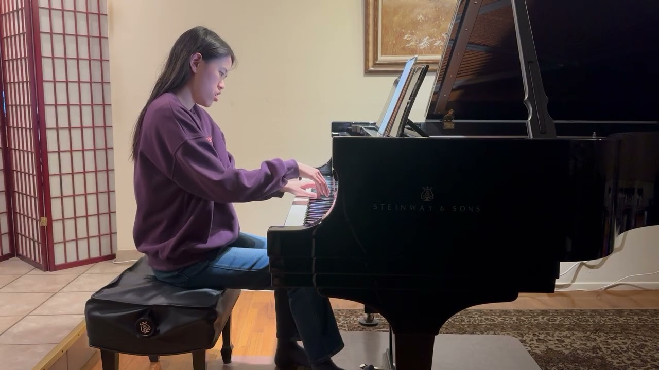 Bach Piano Concerto D minor no 1 bmv 1052 1st movement by Alice Jen