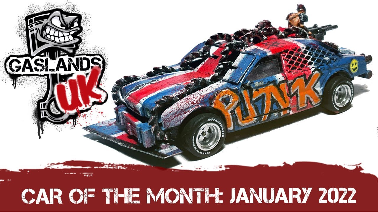 Gaslands UK Car Of The Month Review and Winners: January 2022