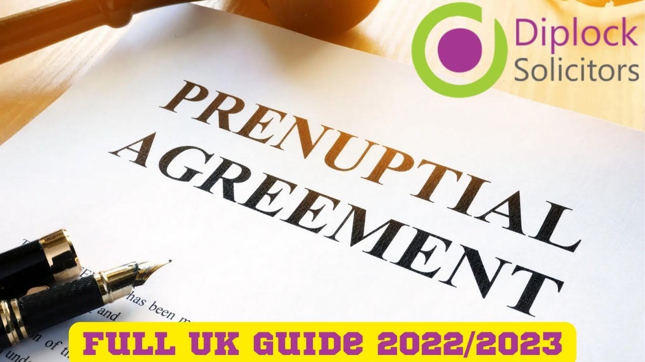 Pre-nuptial agreements in the UK (full guide 2022/2023)