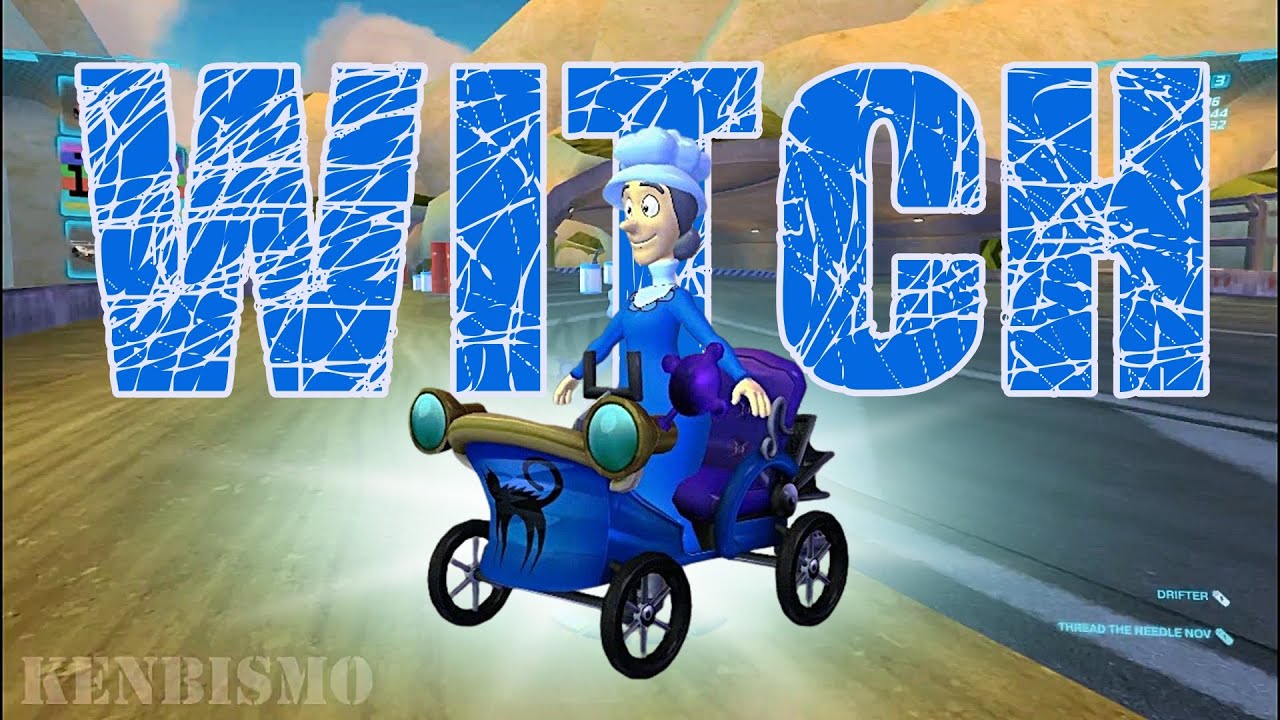 Cars 2 The Video Game El Chavo Kart Mod - Witch - Mountain Run - Extreme Speed