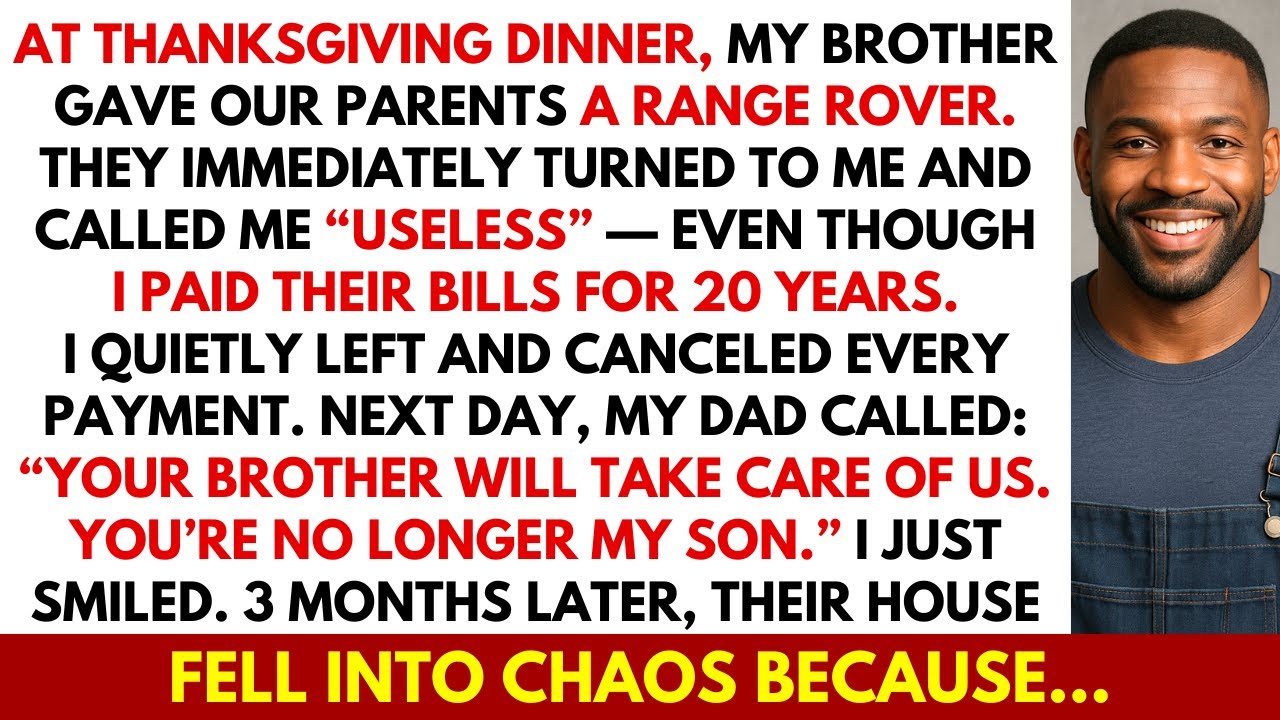 At Thanksgiving Dinner, My Brother Gave Our Parents A Car. Then Dad Called Me 