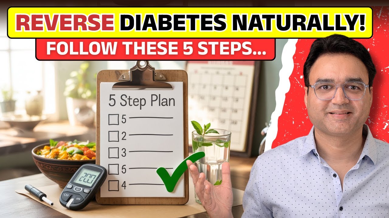 5-Step Action Plan For Complete Diabetes Reversal