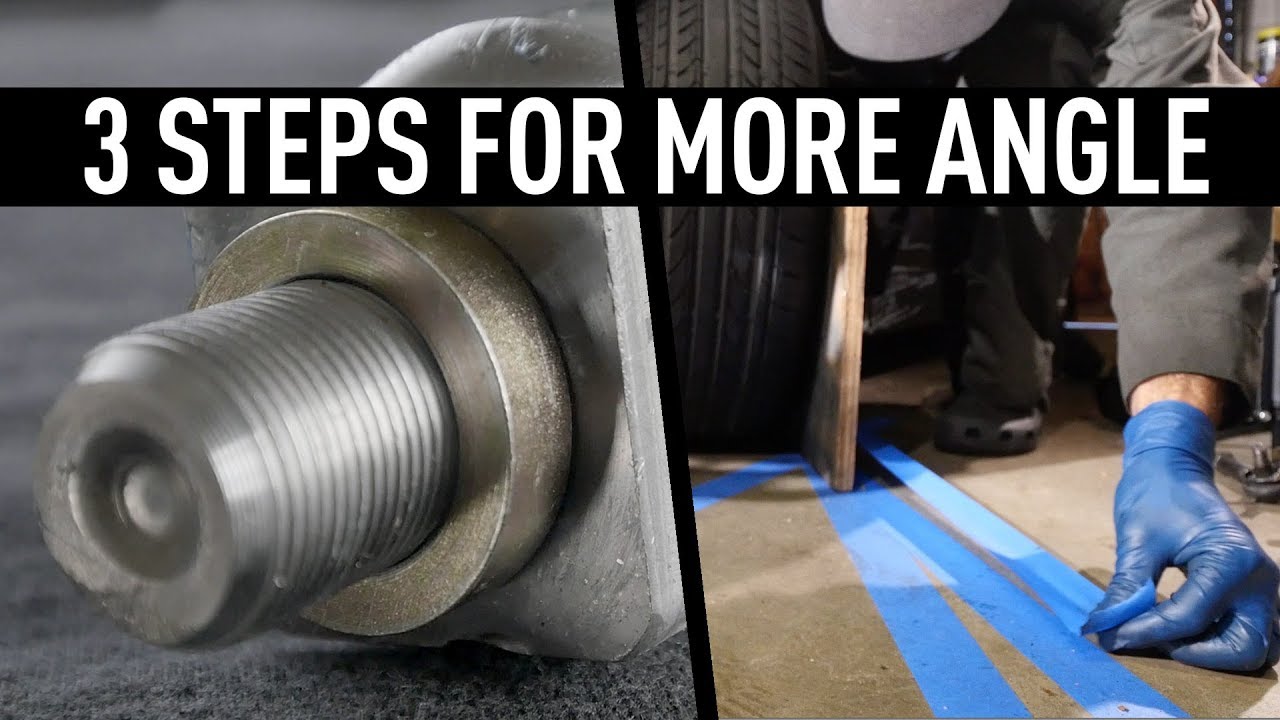 3 Easy Steps for More 240sx Steering Angle - Street Project s14