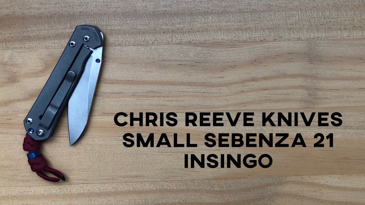Chris Reeve Knives (CRK) Small Sebenza 21 Insingo