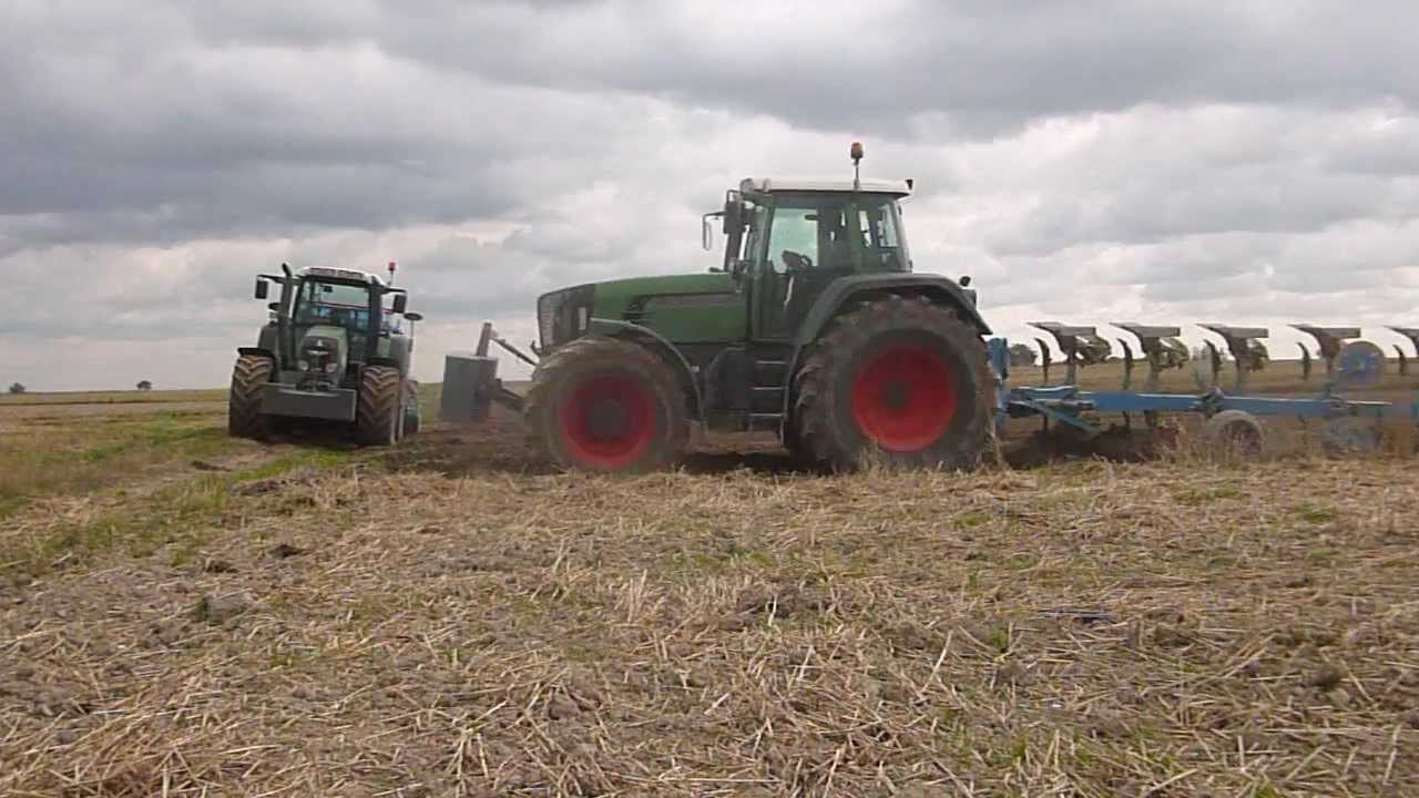 Byczki w akcji Fendt 930 Fendt 820 i 2x Lemken Świętokrzyskie