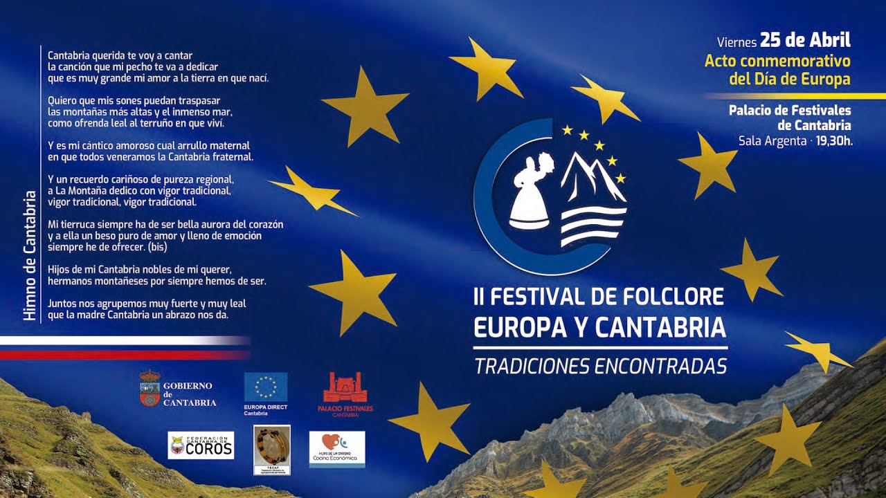 II FESTIVAL DE FOLCLORE EUROPA Y CANTABRIA