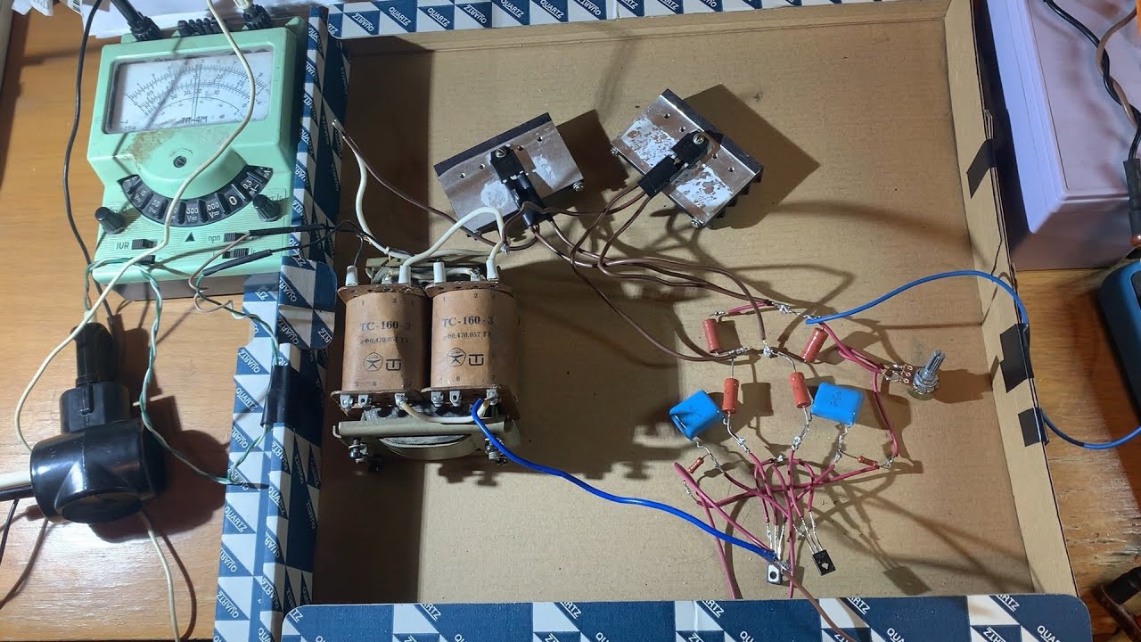 Інвертор на IGBT-транзисторах. Налаштування режиму роботи та підбар компонентів інвертора.
