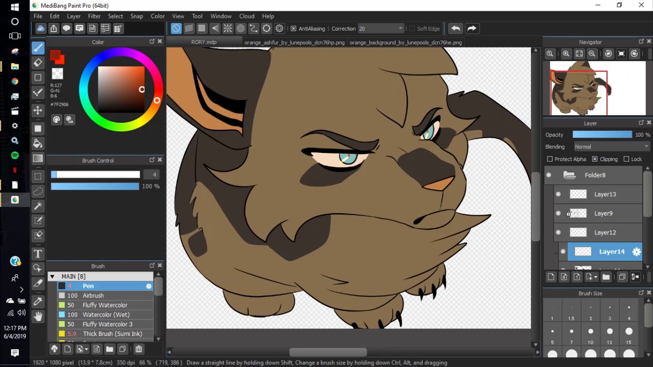 RORY - SPEEDPAINT (Ashfur MAP Fanart)