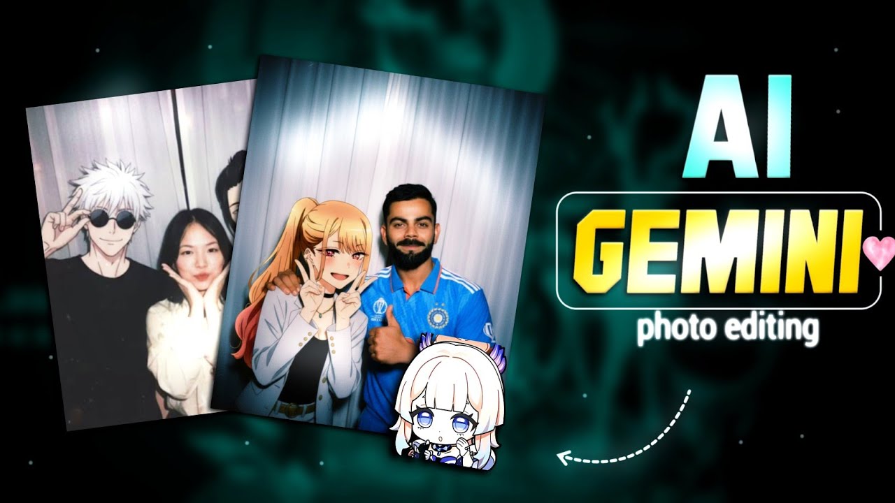 Gemini  ai Instagram trending anime photo editing AI photo editing