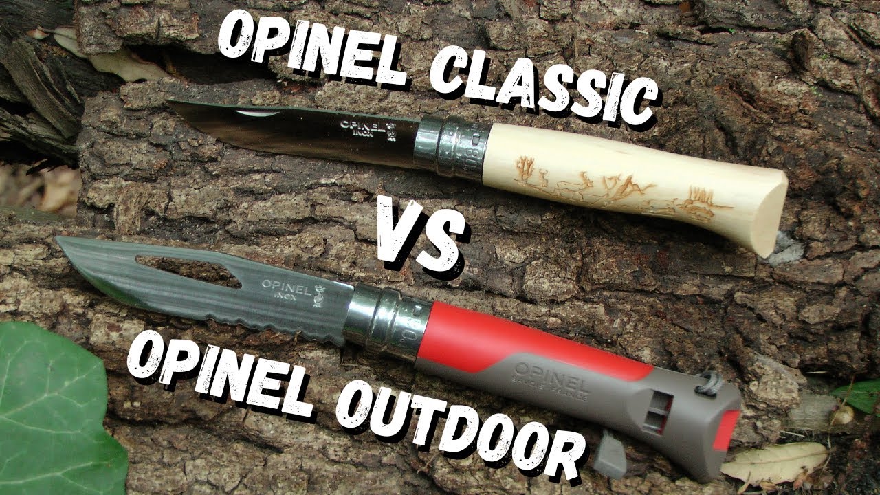 OPINEL N8 OUTDOOR VS OPINEL CLASSIC N8.IL MIGLIORE COLTELLO ECONOMICO PER TUTTE LE ATTIVITA' OUTDOOR