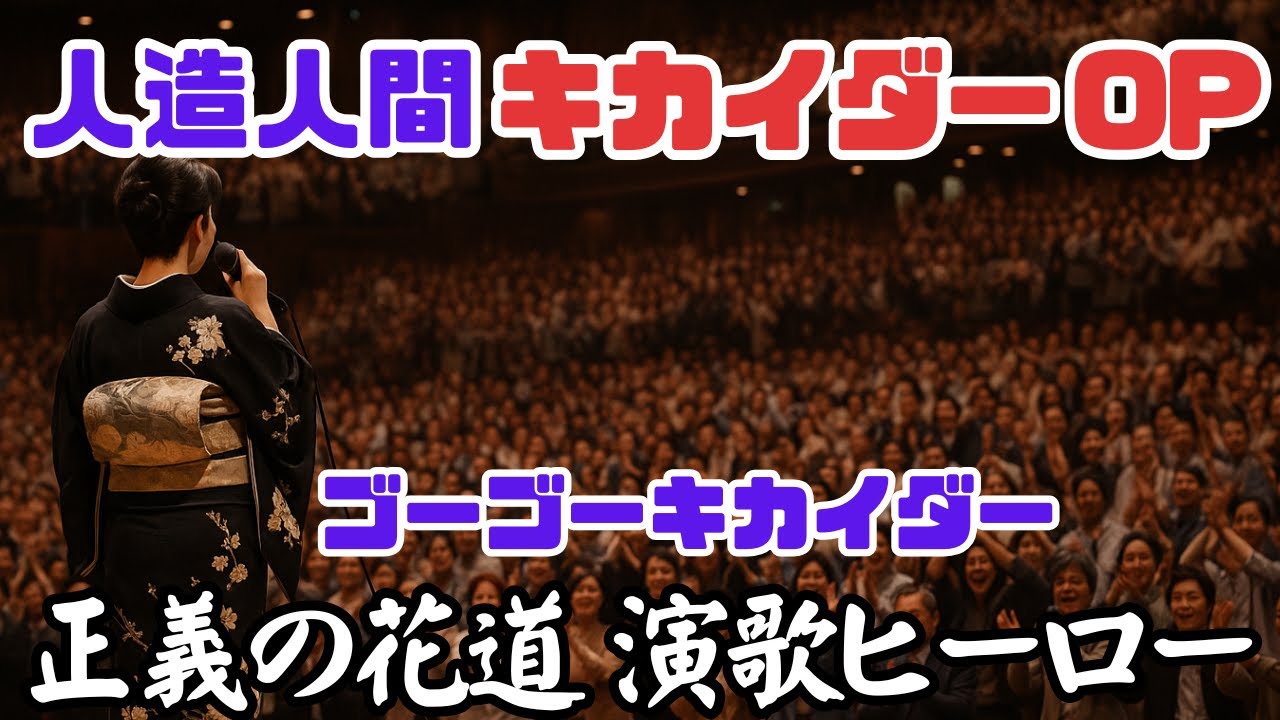 人造人間キカイダー/ゴーゴーキカイダー 正義の花道 演歌バージョン