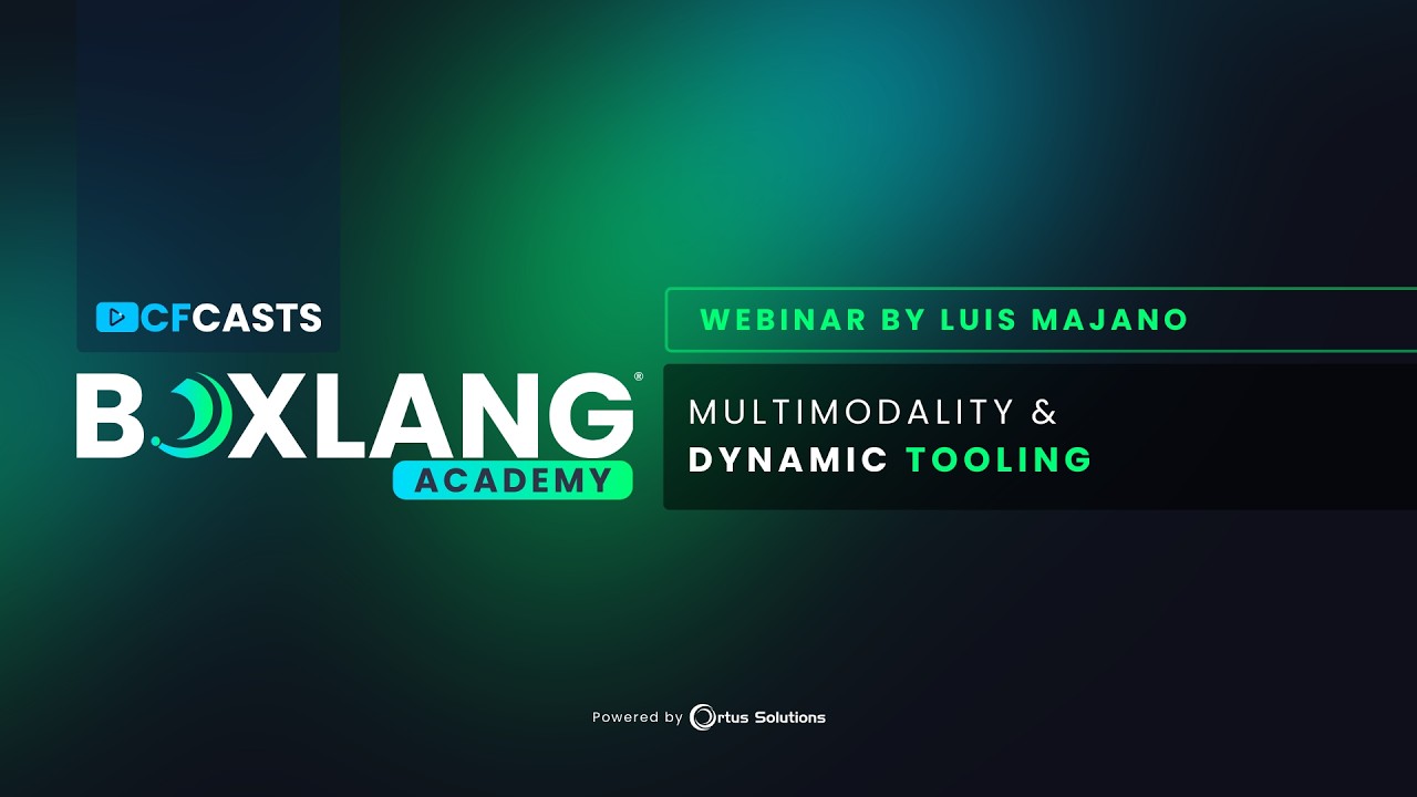 Episode 5 - Multimodality & Dynamic Tooling