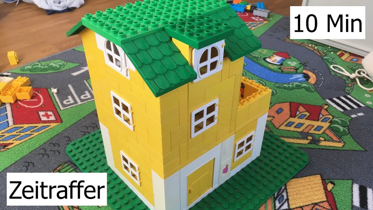 Gelbe Villa aus Duplo in 10 Minuten | Zeitraffer
