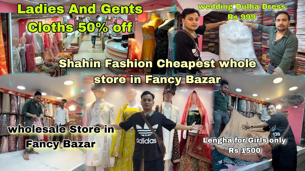 Shahin Fashion🥰|| Guwahati Fancy Bazar wholesaler Heavy Discount😮50%Off in Ladies and gents cloths