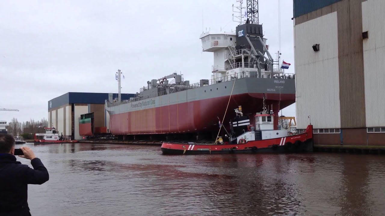Tewaterlating IRELAND bij Fergus Smit te Westerbroek 19 Maart 2016