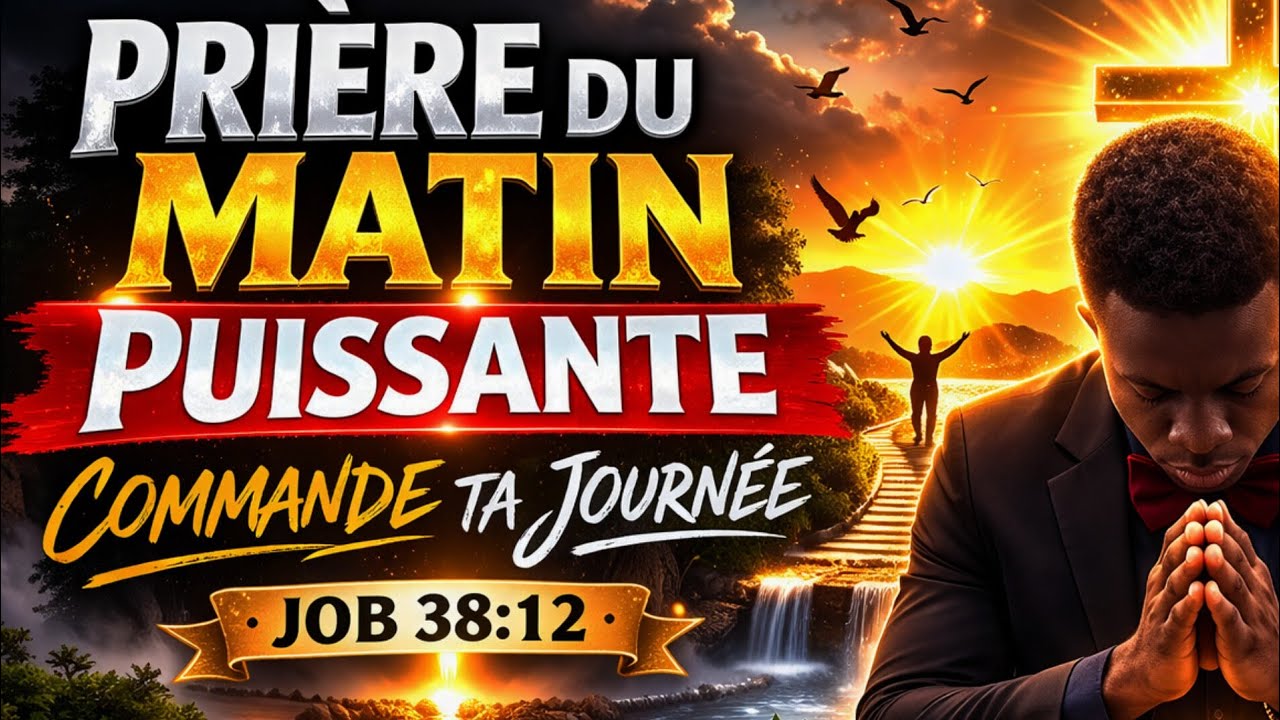 PRIÈRE DU MATIN PUISSANTE | COMMANDE TA JOURNÉE (Job 38:12)