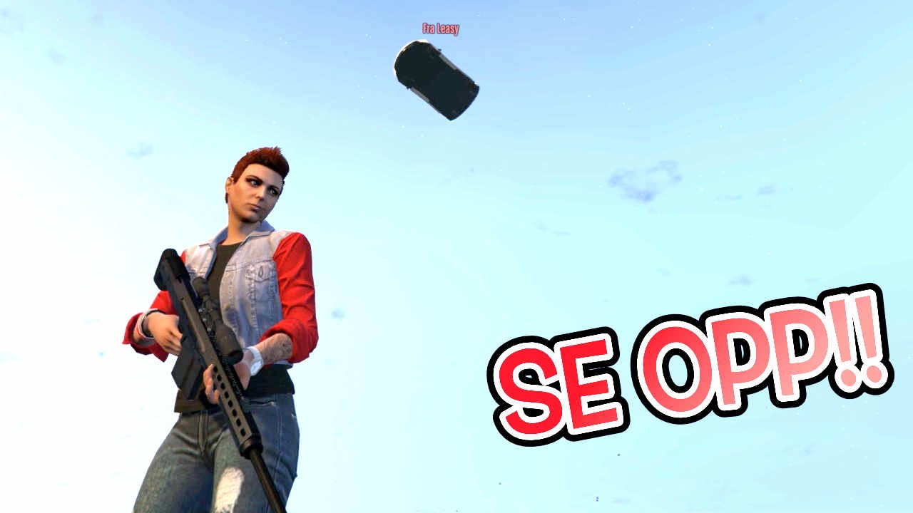 SNIPER MOT BIL! (Norsk GTA 5)