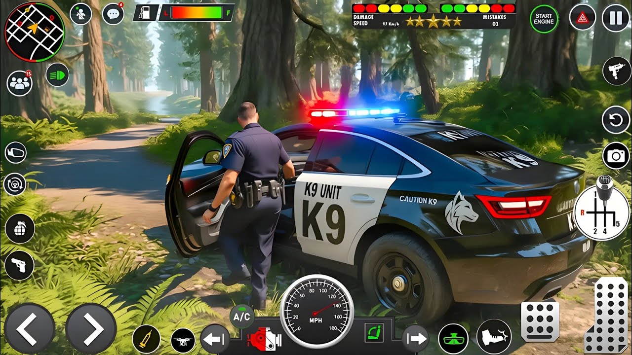 Police Car Chase Simulator 3D – Real City Cop Pursuit Gameplay (Android)