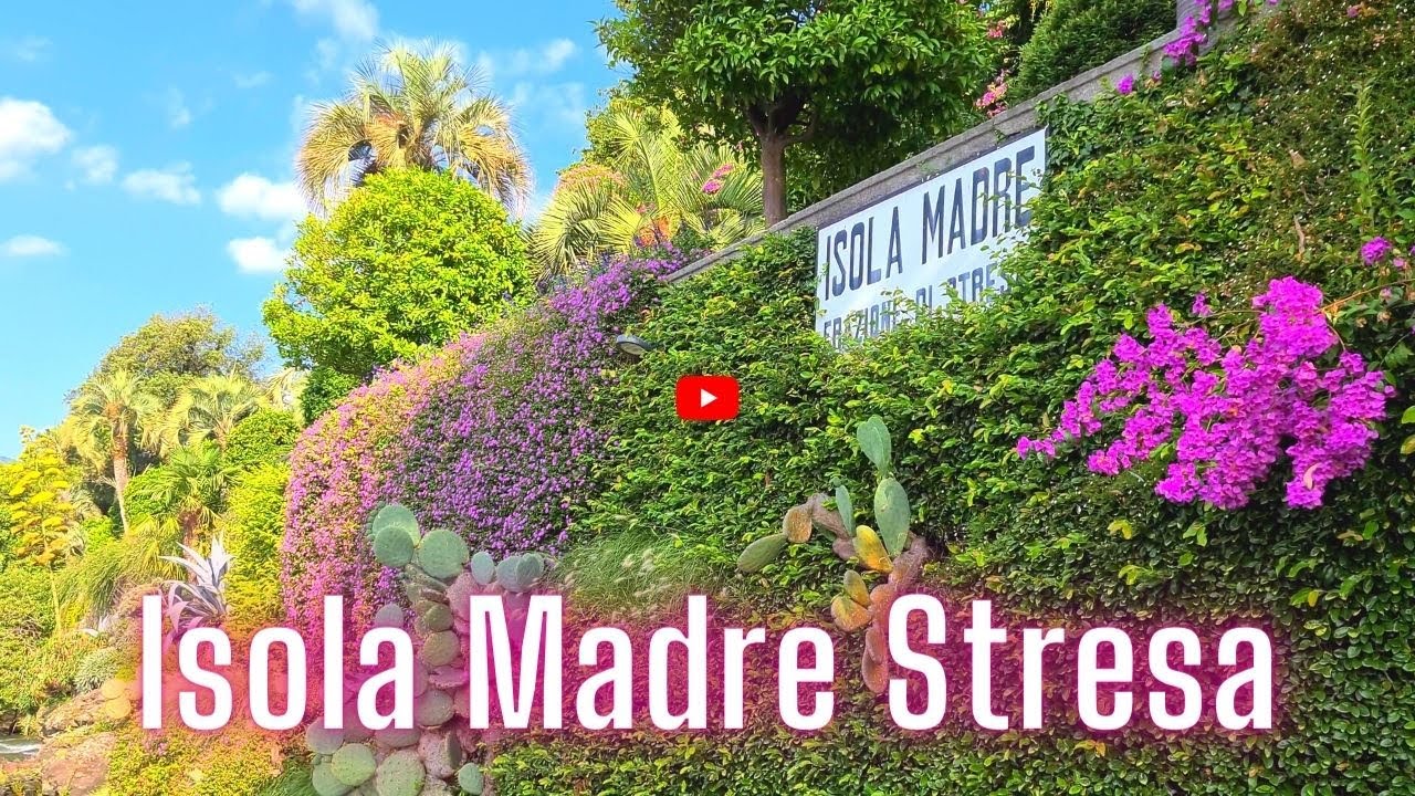 Explore The Enchanting Gardens Of Lake Maggiore's Mother Island! | Isola Madre Lago Maggiore