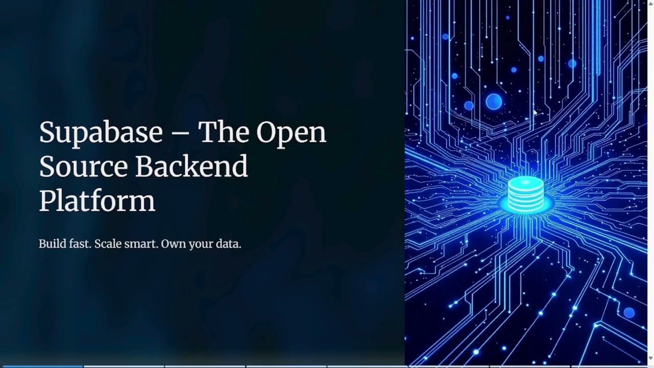 What is Supabase? | Supabase vs Firebase vs Node.js | Open-Source Firebase Alternative #supabase