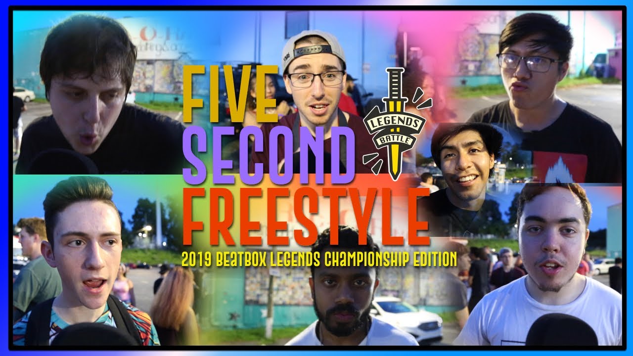 5 Second Freestyle | 2019 Beatbox Legends Championship Edition