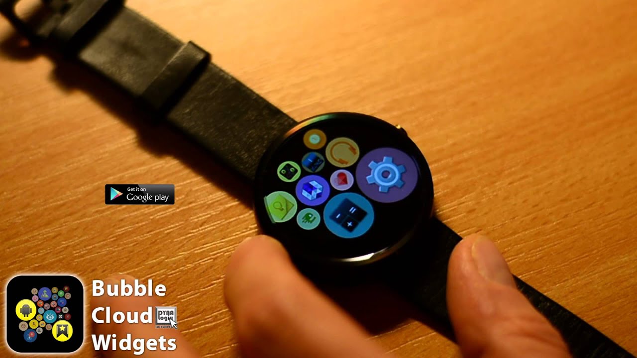 Bubble Cloud Launcher 1.02 for Android Wear