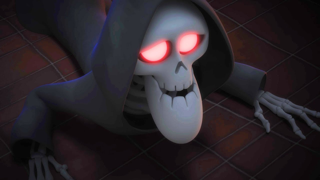 Crawling Skeleton | Spookiz | Funny Cartoons