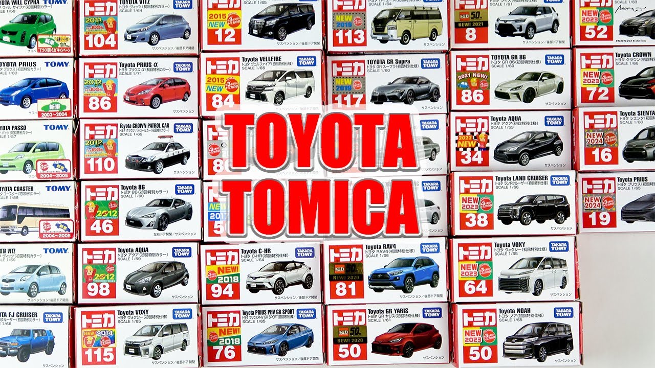 Автомобили Toyota Tomica &laquo;First Special Edition&raquo; и &laquo;First Special Color&raquo; распакованы!