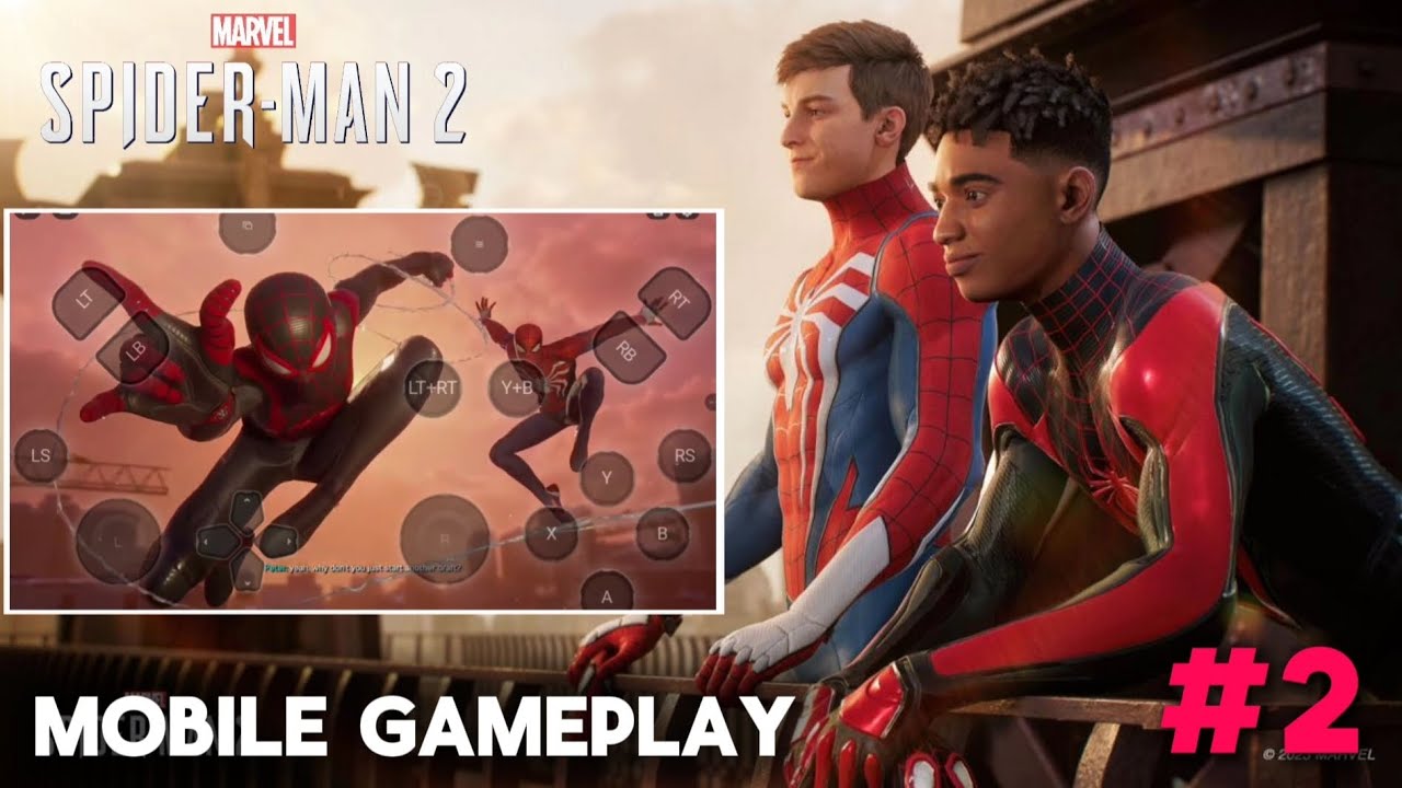 Spiderman 2 Gameplay on Android #2 🕸️ | Protecting the City | Cloud gaming gameplay with controller🔥