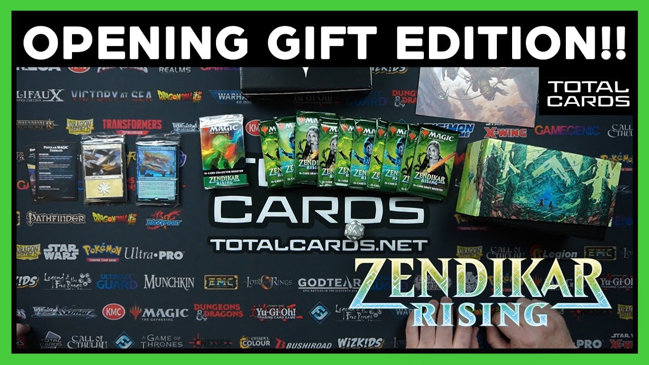 Zendikar Rising Gift Edition Opening!! - TotalCards.net