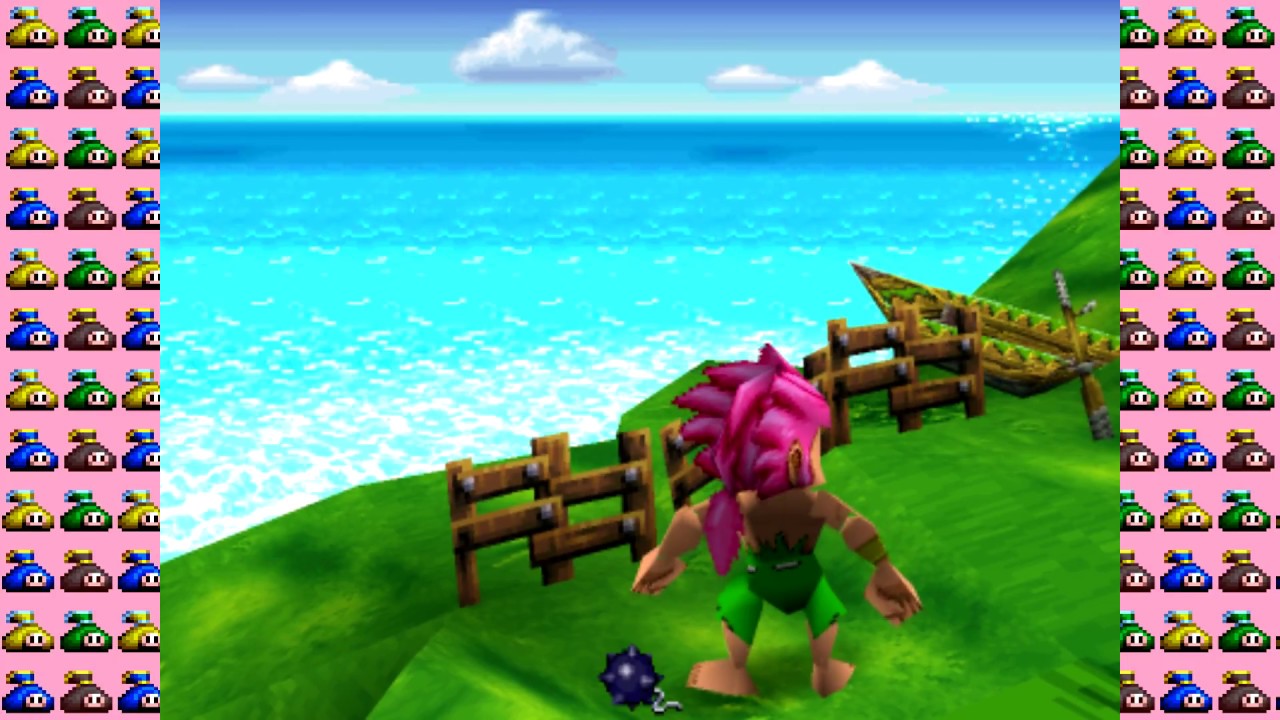 Tomba! 2 Behind Boundaries: Town of the fisherman (Free camera)