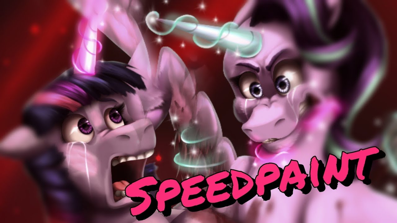 [13+ Gore]  Jealousy  (MLP Speedpaint)