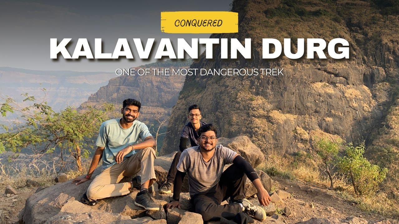 Without Rope Conquered KALAVANTIN DURG | Beauty of Panvel | Afternoon Trek | Beautiful Sunset |