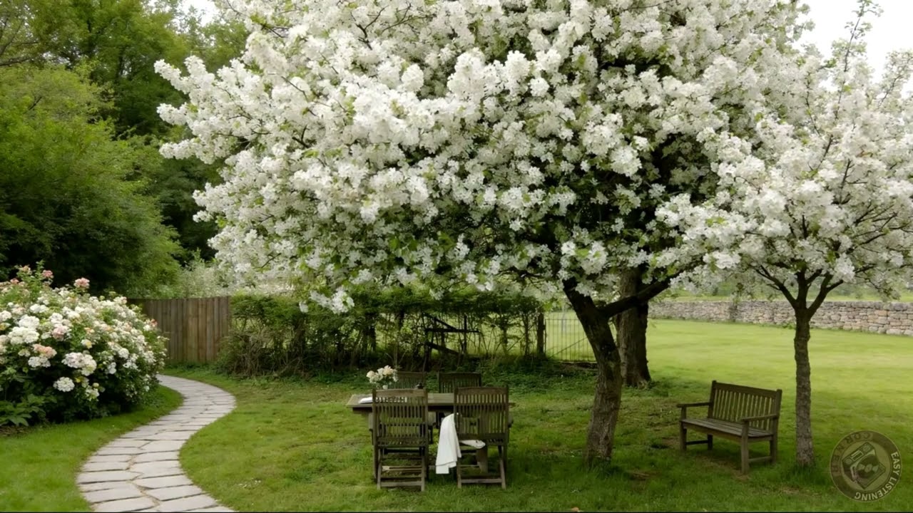 Dreaming of spring blossoms with birds chirping, tranquil classical music playlist (Chopin et al)