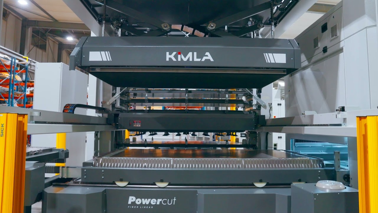 Kimla x Askias – fully automated cutting of thin and electrical sheet metal.