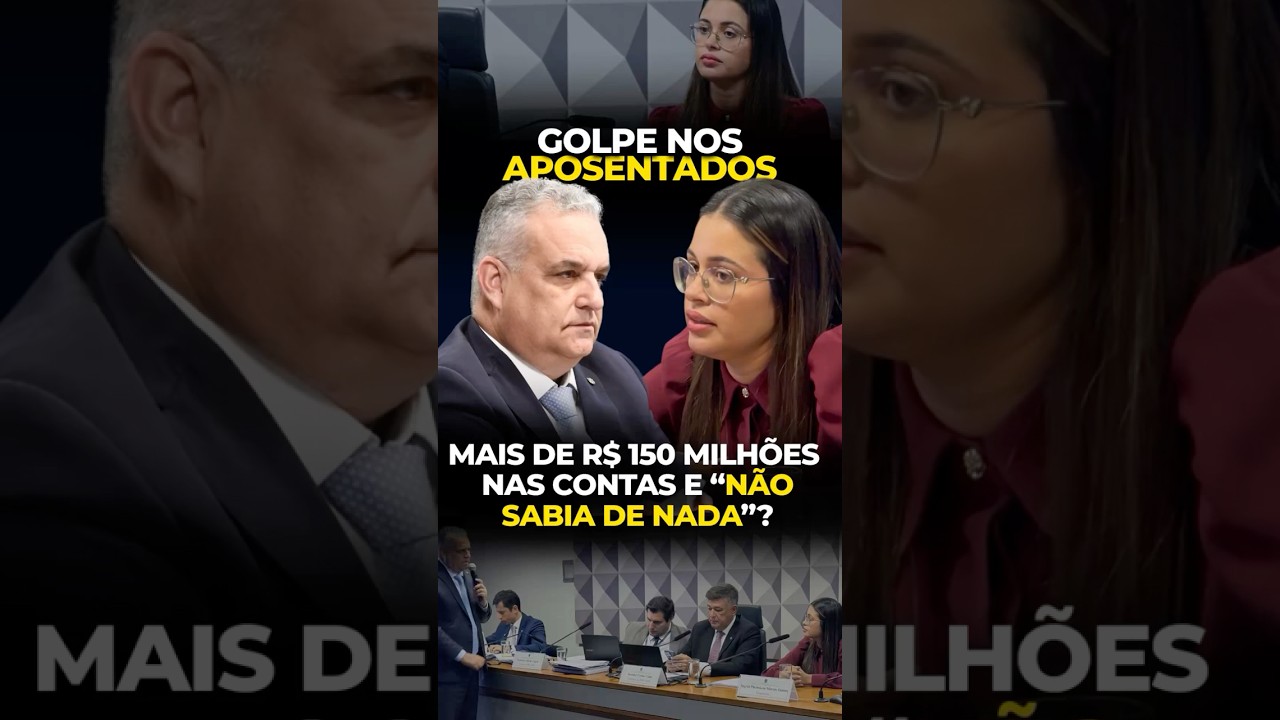 24/02/2026 Golpe nos aposentados: Mais de R$ 150 milh&otilde;es nas contas e &ldquo;n&atilde;o sabia de nada&rdquo;?